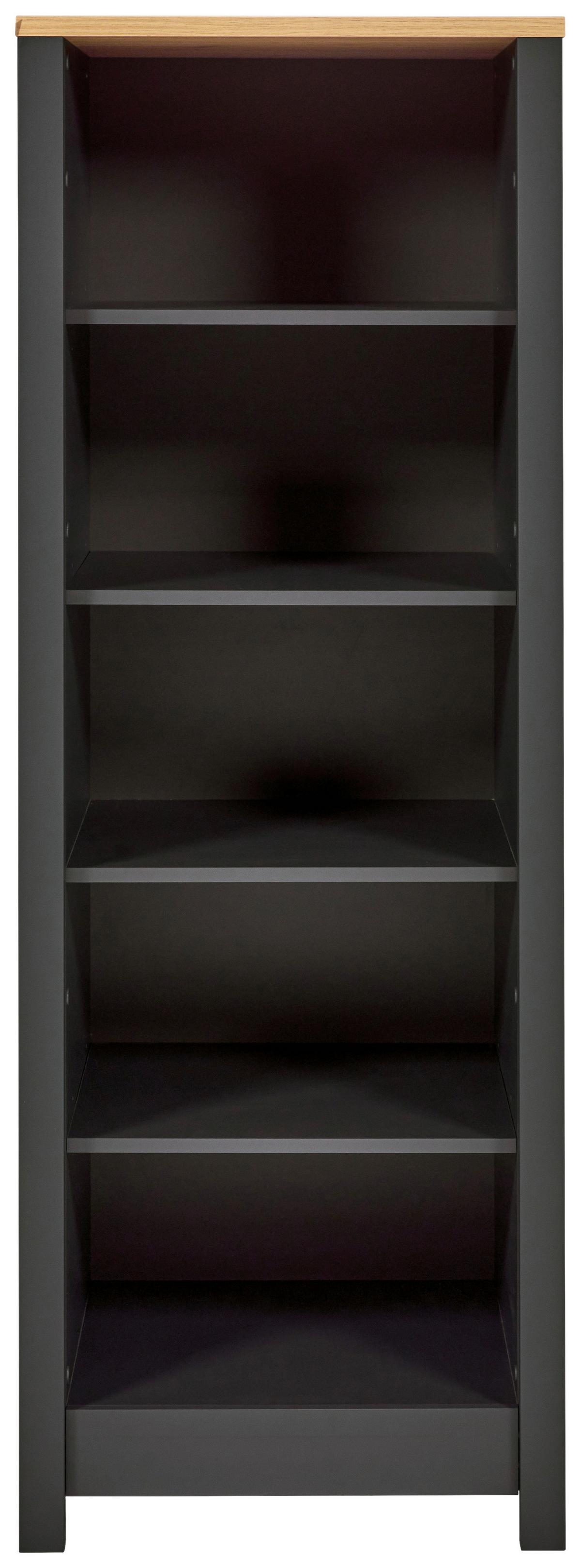Standregal Venet, Anthrazit/Artisan Eiche - Anthrazit/Eiche Artisan, ROMANTIK / LANDHAUS, Holzwerkstoff (60/167/60cm) - Mömax