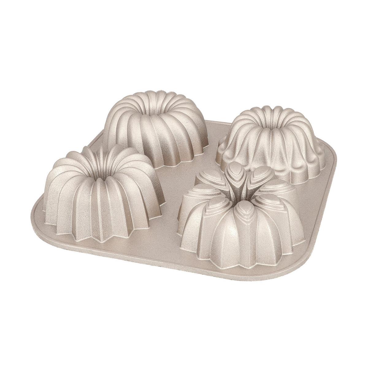 FORMA DO BABKI 887282 - kolor złoty, Design, metal (24/4,5/24cm) - Birkmann