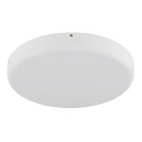 Led Stropna Svjetiljka Matthew - bijela, Konvencionalno, plastika (30/5cm) - Globo