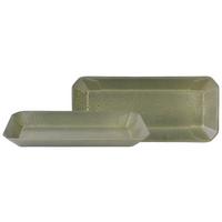 Tálalótálkészlet 33979 - zöld, Basics, kerámia (13/30cm) - Creatable