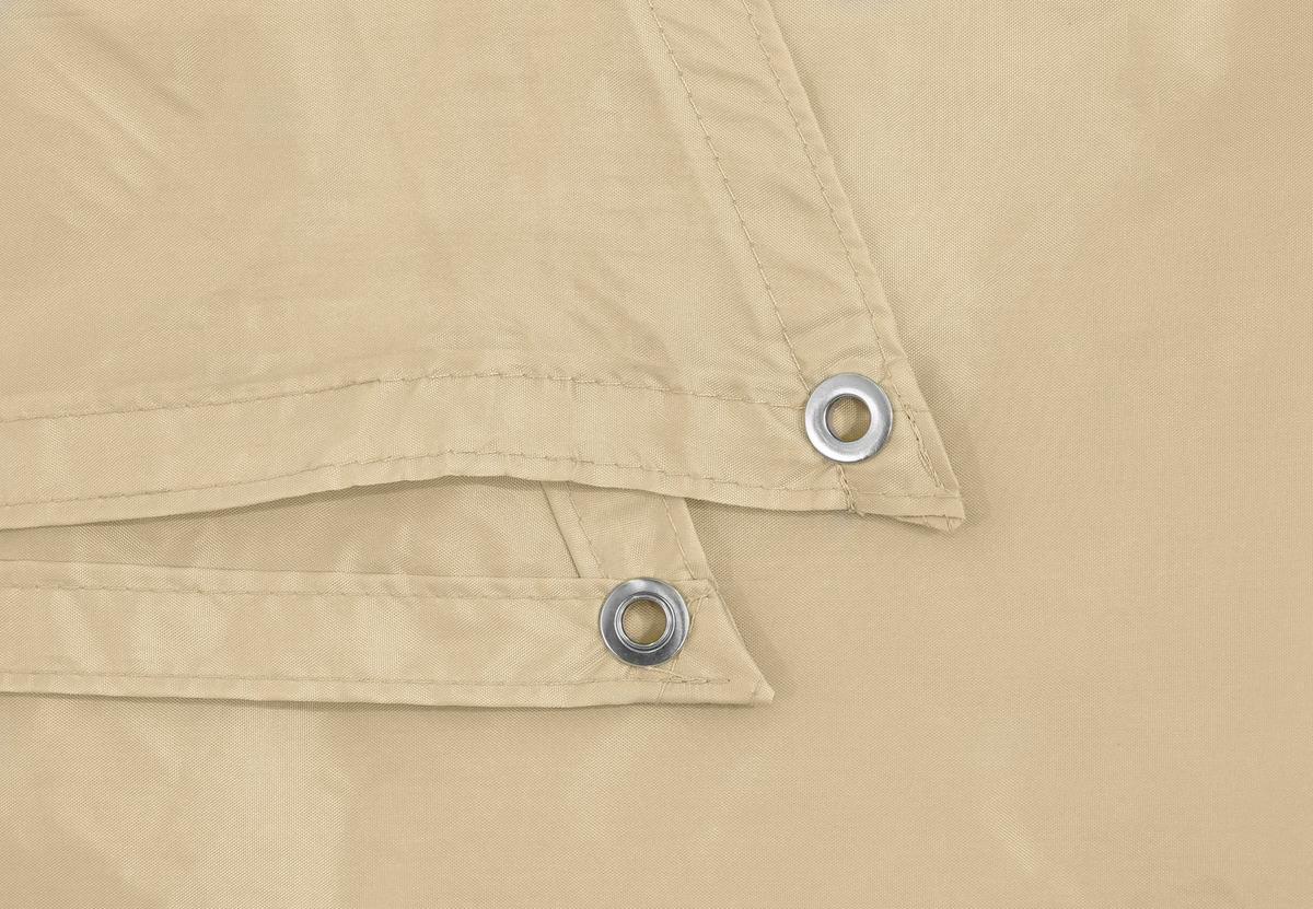 Sonnensegel Lanzarote Quadrat ca.360x0,3x360cm Naturfarben - Naturfarben, Basics, Textil (360/0,3/360cm) - Schneider