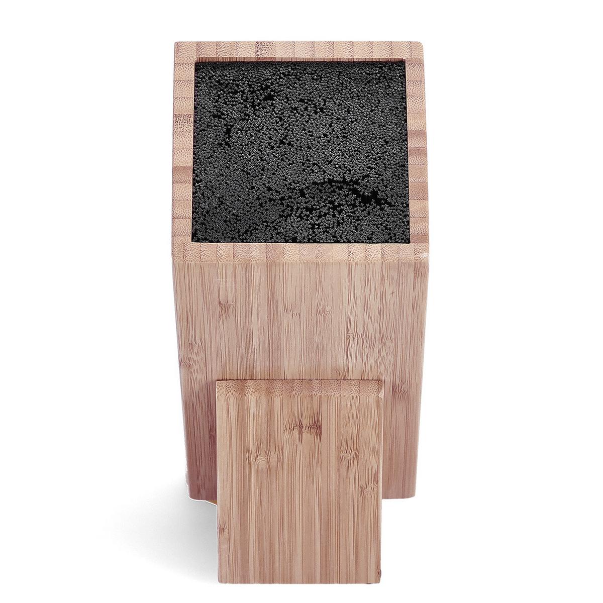 Messerblock Naturfarben - Naturfarben, Basics, Holz (16/11/26cm) - Zeller Present