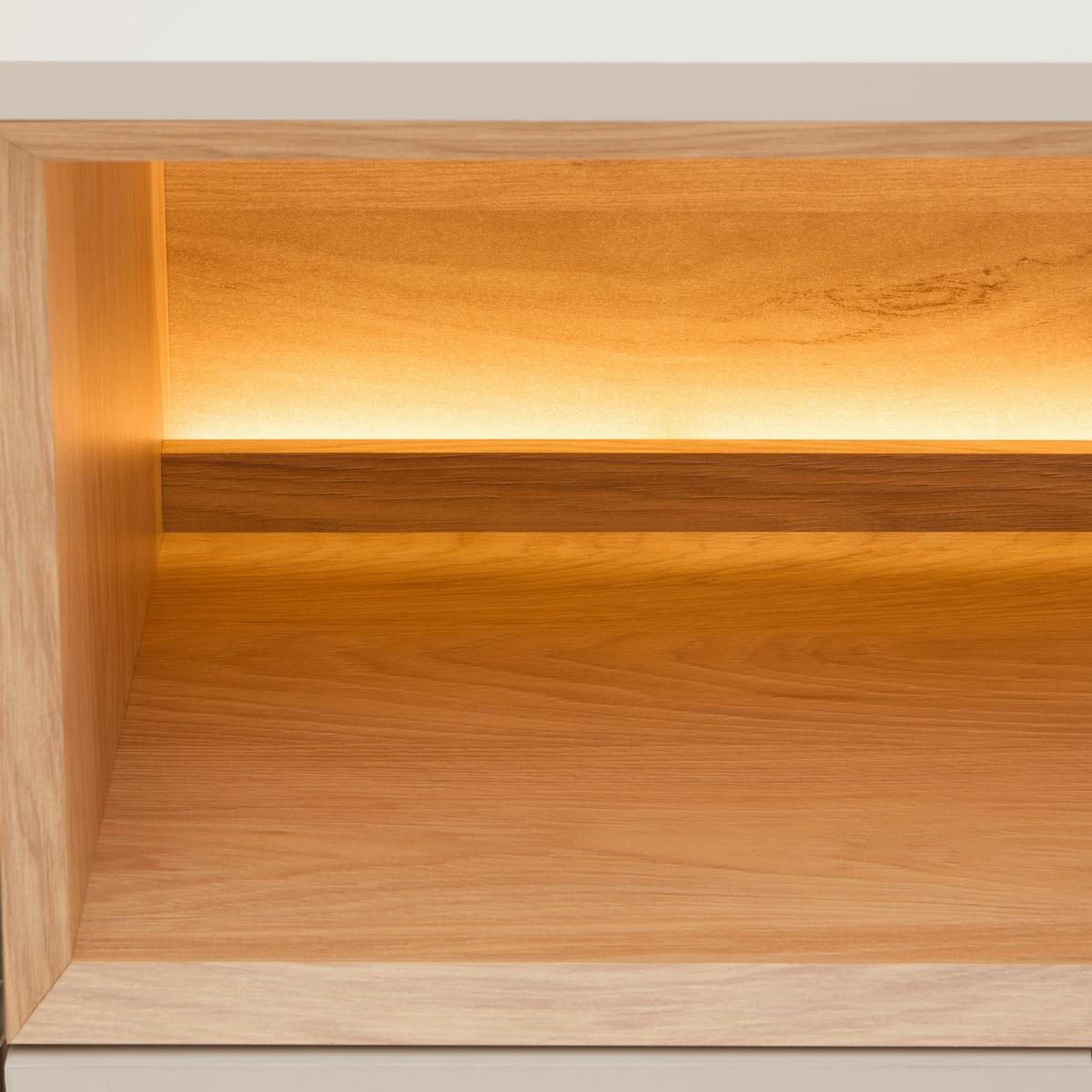 Sideboard Velasca Eichefarben/Kaschmir - Kaschmir/Eichefarben, MODERN, Holzwerkstoff/Kunststoff (180/68/40cm) - Premium Living