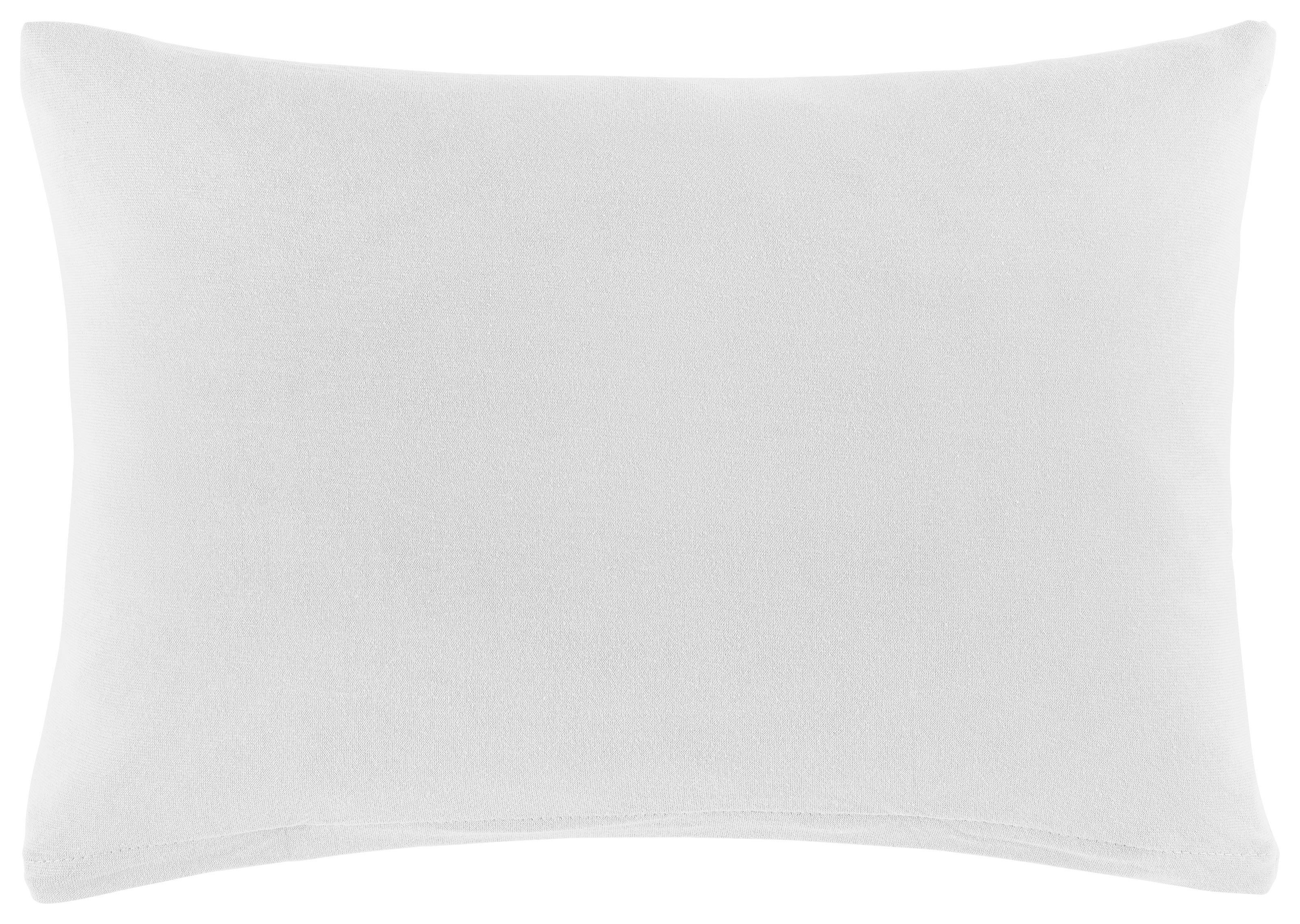 Kissenhüllen-Set Basic Weiß ca. 40x60cm, 2er Set - Weiß, MODERN, Textil (40/60cm) - Modern Living