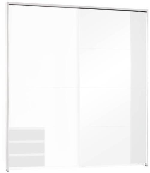 RAMA PENTRU DULAP EMDEN - alb/grafit, Modern, material pe bază de lemn (183/200/12cm)
