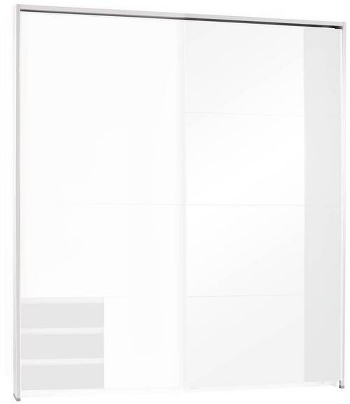 RAMA PENTRU DULAP EMDEN - alb/grafit, Modern, material pe bază de lemn (183/200/12cm)
