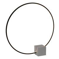 Led-stehleuchte 05555/24/30 Cirkelis - Schwarz, Konventionell, Metall (80/14/83cm) - Lucide