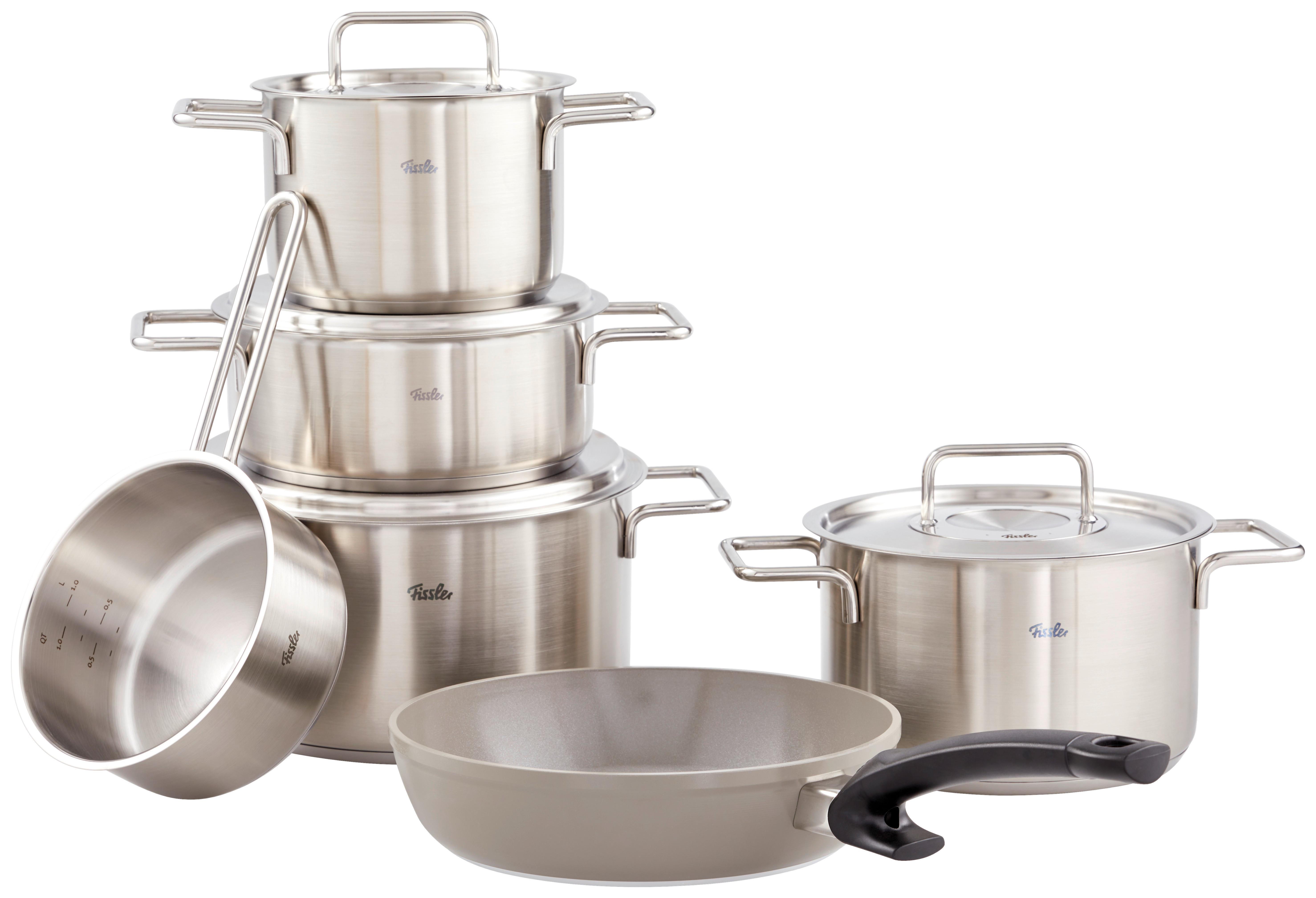 ZESTAW GARNKÓW 086-224-06-000/0 FISSLER - kolor srebrny, Basics, metal - Fissler