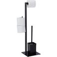 WC-Bürstenkombination Gregotti-2 - Schwarz, Kunststoff/Metall (20/71/20cm) - MÖMAX modern living