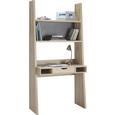 Schreibtisch in Eichefarben - Eichefarben/Graphitfarben, MODERN, Holzwerkstoff (90/186/46cm) Schreibtisch in Eichefarben - Eichefarben/Graphitfarben, MODERN, Holzwerkstoff (90/186/46cm)