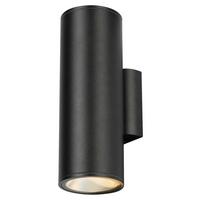 Außenwandleuchte Shim Graphitfarben max. 24 Watt - Graphitfarben, Basics, Glas/Metall (11,7/24/9cm) - MAYTONI