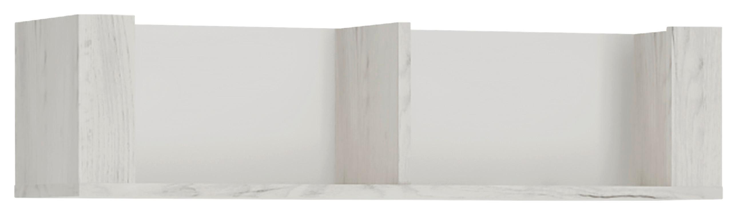 Zidna Polica Angel - boje hrasta, Moderno, drvni materijal (84/21,6/25cm) - Modern Living