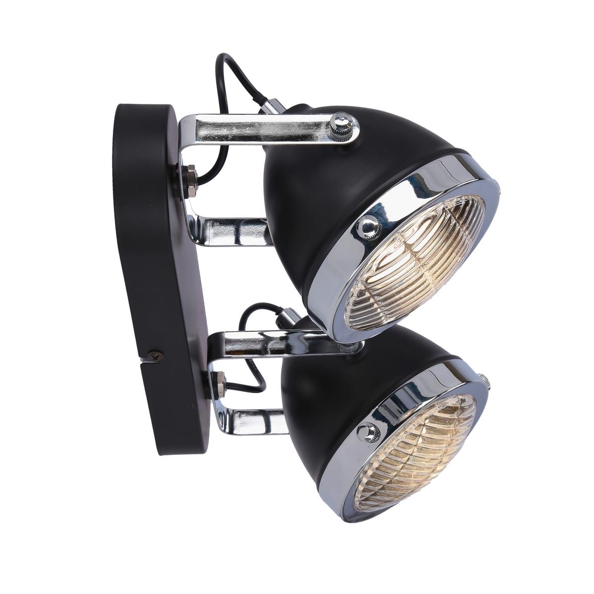 Reflektor Crazy - boje kroma/prozirno, Trend, metal (30/11/17cm)