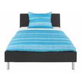 Oblazinjena Postelja Champ - rjava, Moderno, kovina/tekstil (147/88/212cm) - MÖMAX modern living