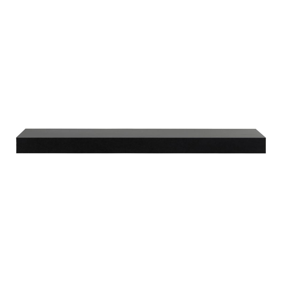 Wandboard Mister Office in Schwarz - Schwarz, Modern, Holzwerkstoff (60/4/24cm) - Mömax