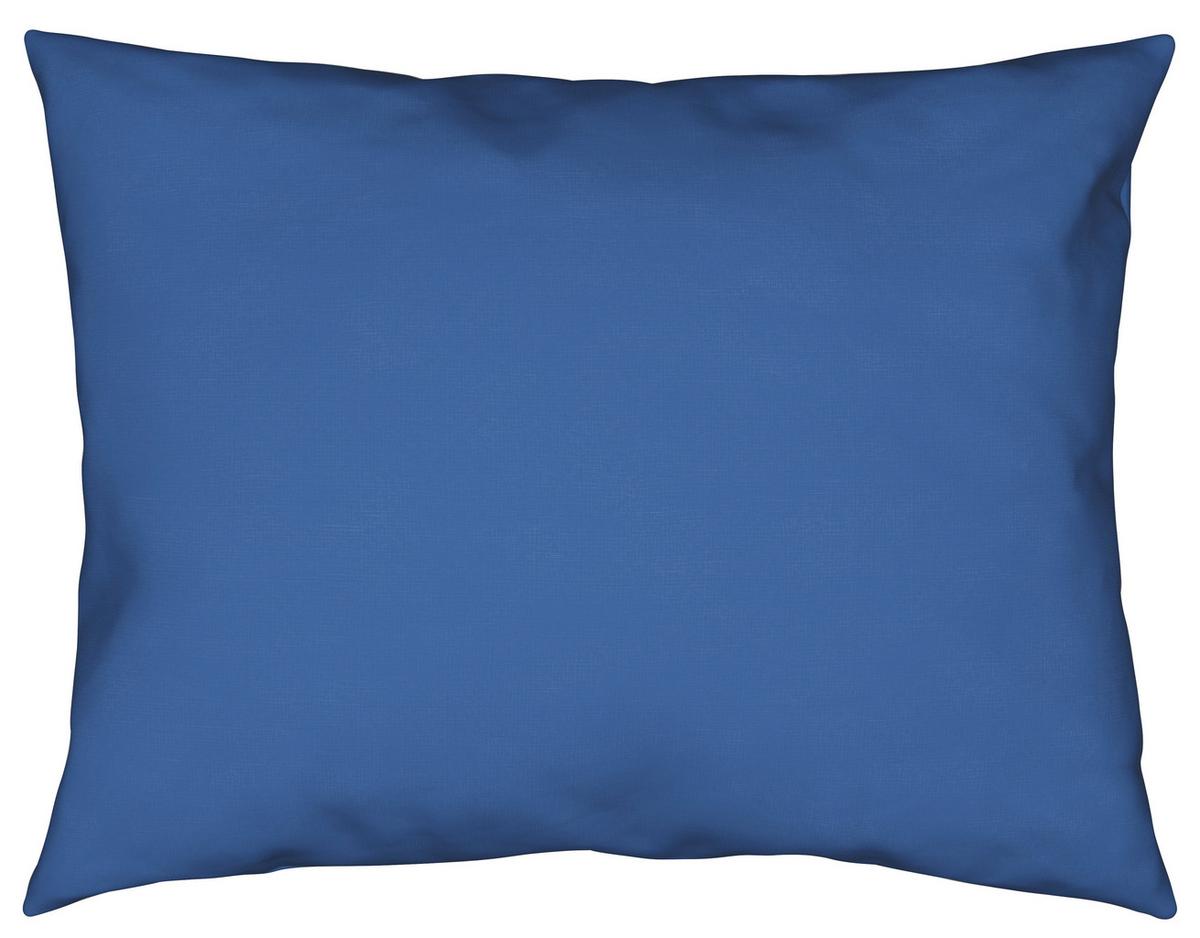 Posteljina Anton 140x200/60x80 Cm - plava/crvena, Konvencionalno, tekstil (140/200cm) - Modern Living