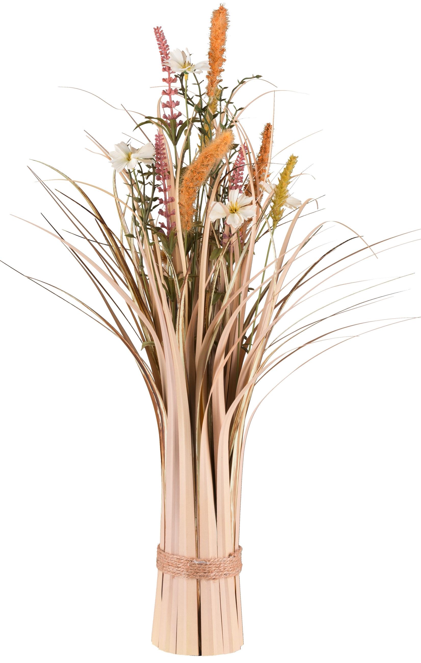 Dekor Növény Autumn - fehér, Konventionell, műanyag (63cm) - Modern Living