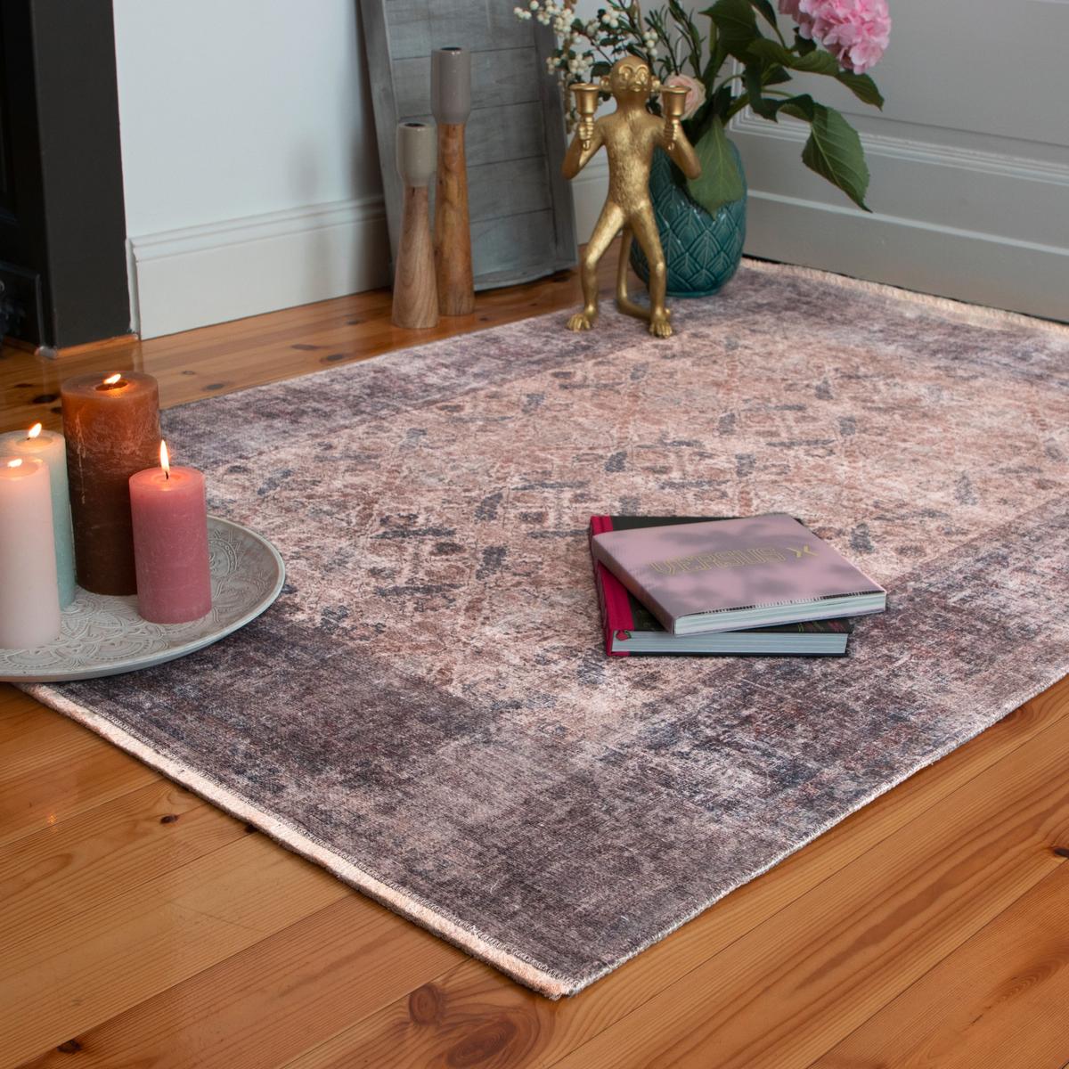 Vintage-teppich My Maurea 780 - Sandfarben, Basics, Textil (200/290cm)