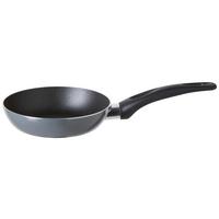 Bratpfanne Basic Ø ca. 16cm - Silberfarben/Schwarz, Konventionell, Kunststoff/Metall (16/4cm) - Mömax