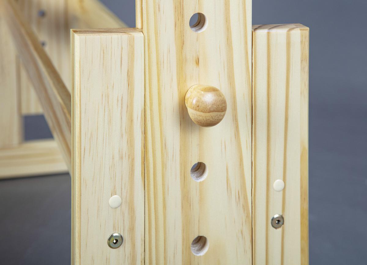 Jugendschreibtisch Julia Kiefer neigbar - Kieferfarben, Basics, Holz (109/55/63-96cm) - MID.YOU