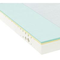 MATERAC Z PIANKI KOMFORT MAX FOAM - biały, Konventionell, tkanina (80/200cm) - FAN