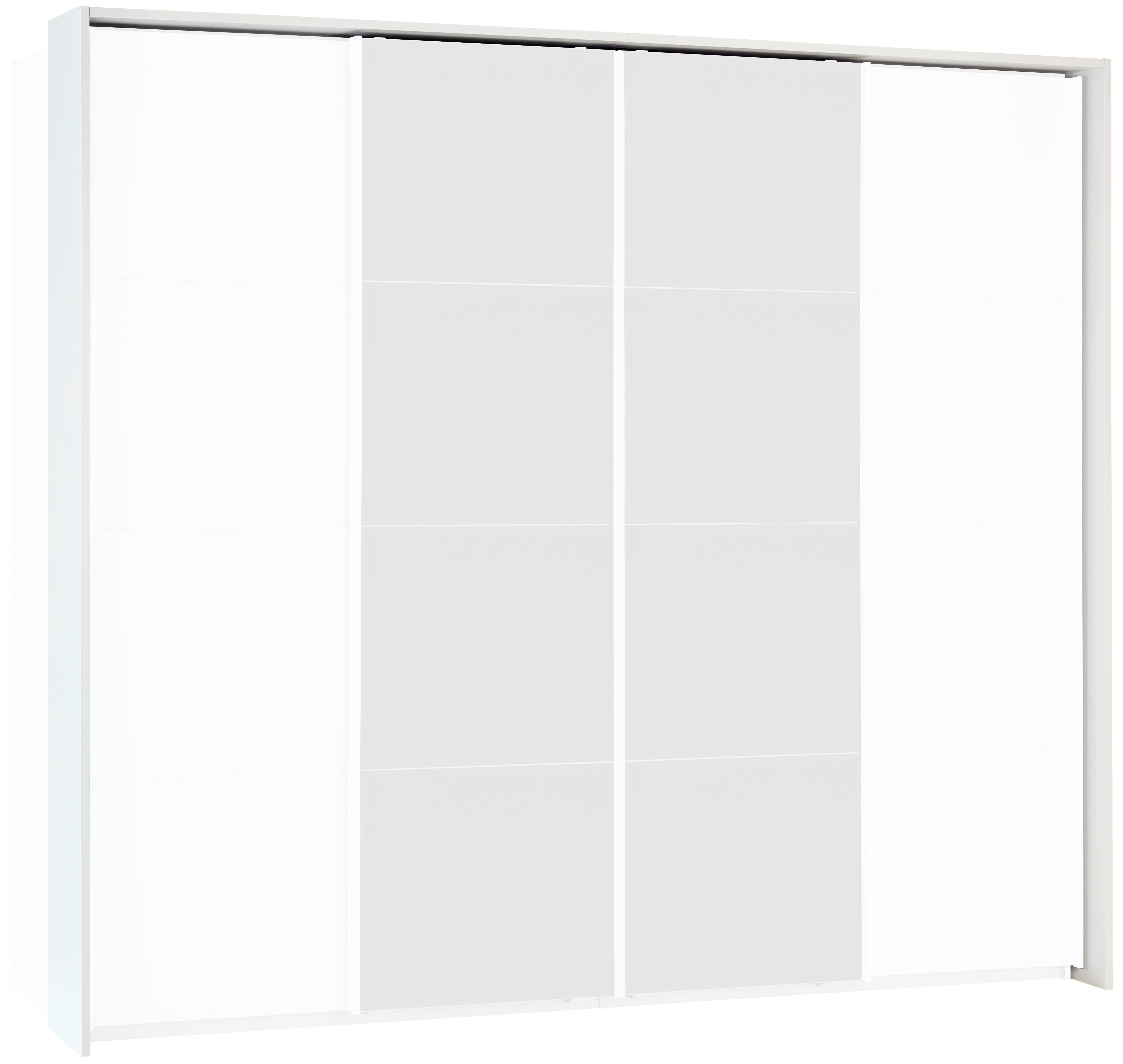 Ramă pentru dulap BENSHEIM - alb, Konventionell, material pe bază de lemn (368/233/64cm) - James Wood