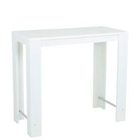 BARTISCH FRIEDA T - Weiß, MODERN, Holzwerkstoff/Metall (120/58/108cm) - MID.YOU