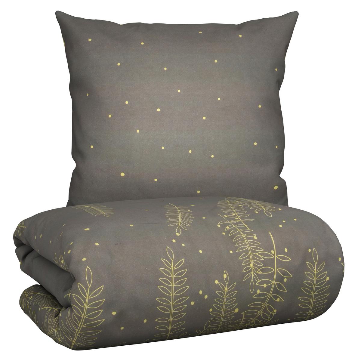 Ágyneműhuzat-garnitúra Aaliyah - sárga/szürke, Modern, textil (140/200cm) - Bessagi Home