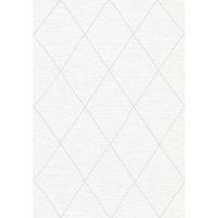 Szőtt Szőnyeg Adjer 190/290 - világosszürke/alabástromfehér, Modern, textil (190/290cm) - Mömax