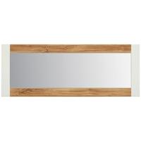 Fali Tükör Leonardo - tölgyfa színű/fehér, Modern, faalapú anyag/Üveg (60/160/2cm) - Mömax