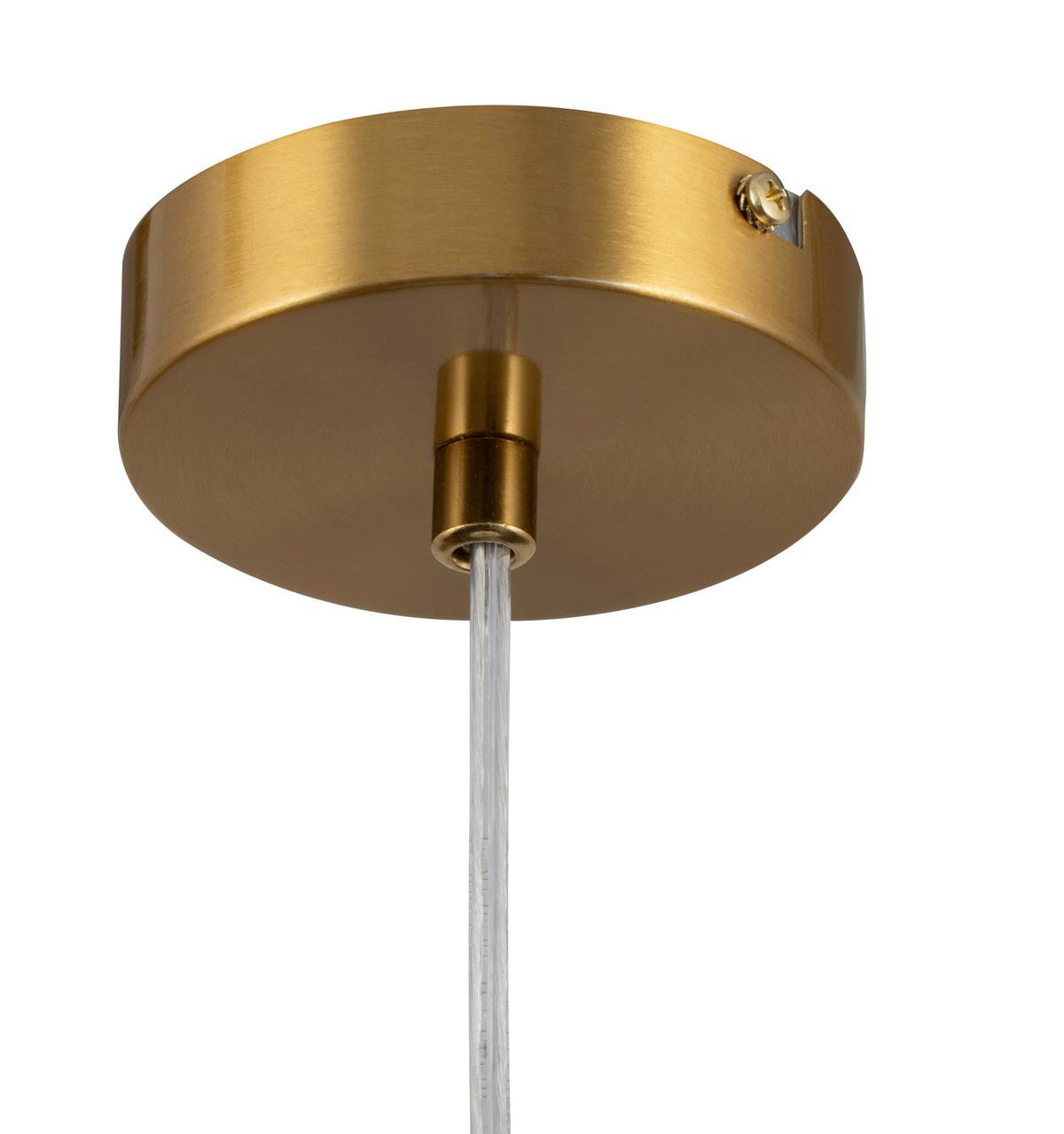 LAMPA WISZĄCA STINE - biały, Trend, metal/szkło (30/150cm) - Novel