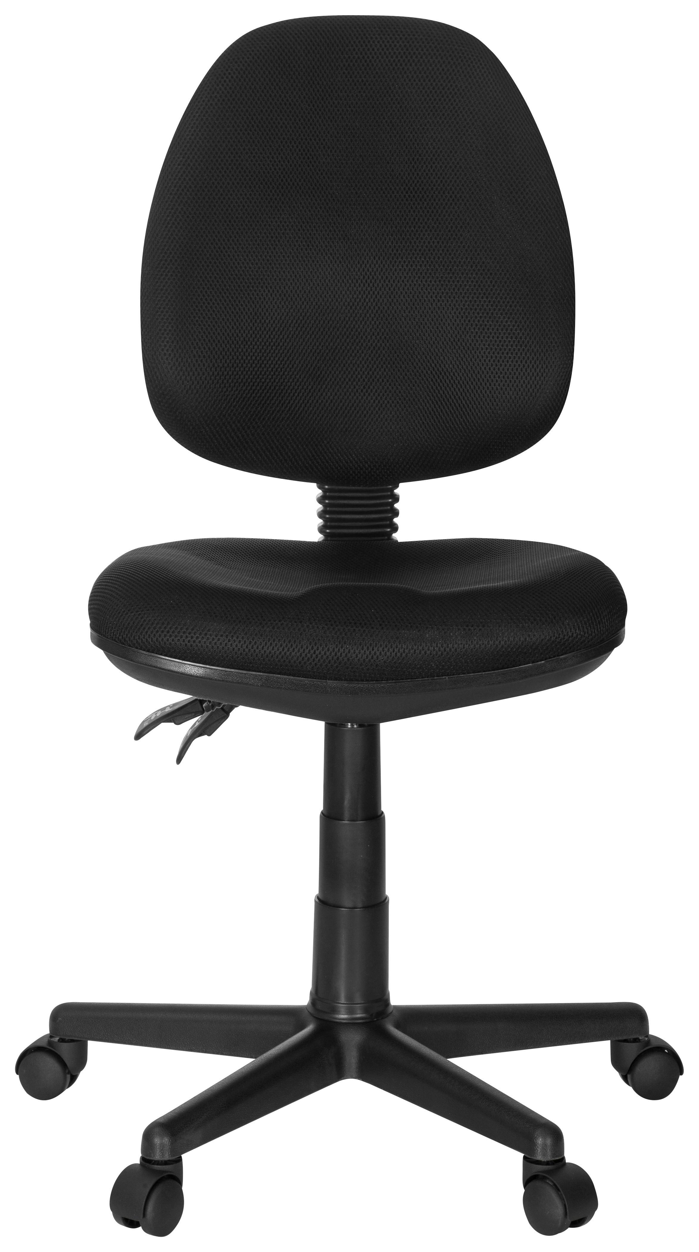 Vrtljivi Stol City 25, Črna - črna, Moderno, umetna masa/tekstil (57/86/58cm) - MID.YOU