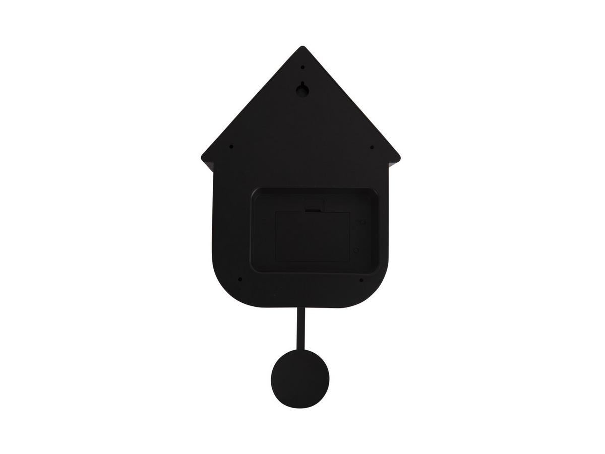 ZEGAR ŚCIENNY KA5768BK - czarny, Basics, tworzywo sztuczne (30cm) - Karlsson