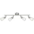 Strahler Ela, max. 40 Watt - Nickelfarben, Glas/Metall (55/8,5/20cm) - MÖMAX modern living