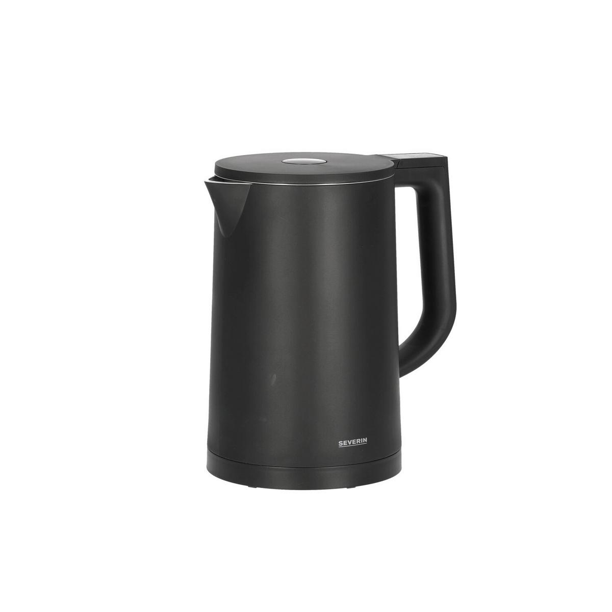 CZAJNIK ELEKTRYCZNY WK3483 - czarny, Basics, tworzywo sztuczne/metal (21,8/23,8/16,0cm) - Severin