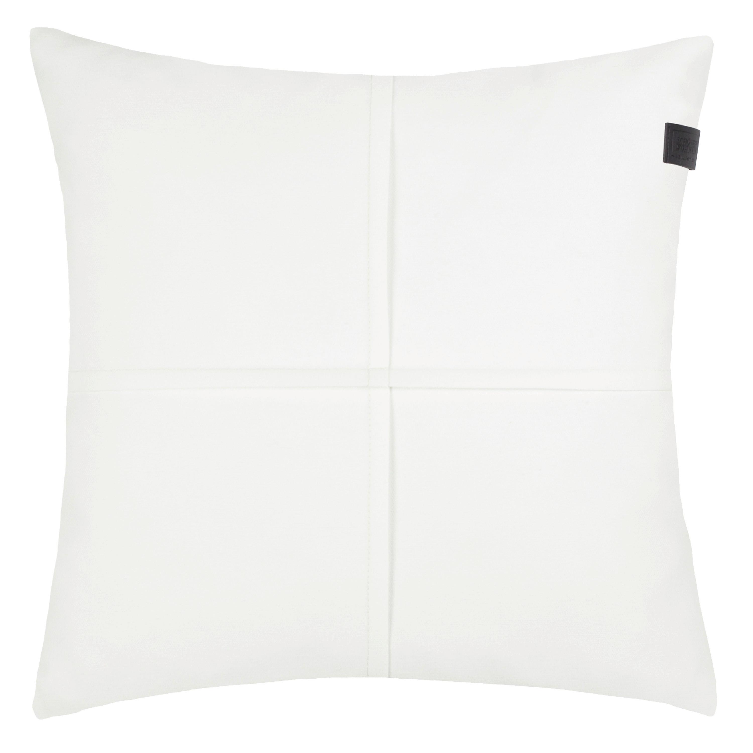 POSZEWKA NA PODUSZKĘ SW-SOFT - kremowy/biały, Konventionell, tkanina (38/38cm) - Schöner Wohnen