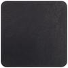 Untersetzer Jette aus Leder in Schwarz - Schwarz, Leder (10/10cm) - Premium Living