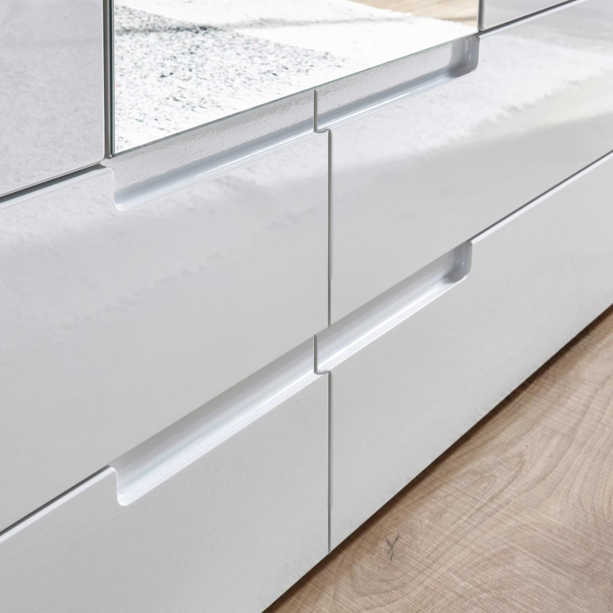 Omara Spice, Bela - bela, Moderno, leseni material (160/208/57cm) - MID.YOU