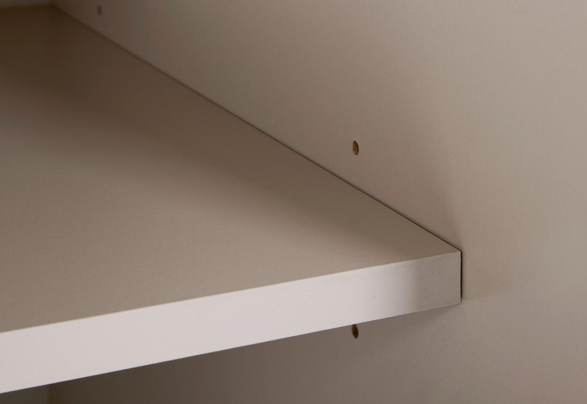 Element Za Nadogradnju Ormara Sardegna - kašmir/srebrne boje, Romantično / ladanjski, drvni materijal/metal (70/60,5/60cm)