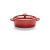 Auflaufformenset Elisa Rot, 2-teilig - Rot, Konventionell, Keramik (14,7/6,7/11,6cm) - Modern Living