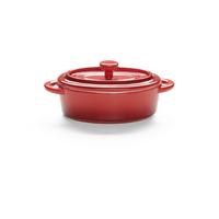Auflaufformenset Elisa Rot, 2-teilig - Rot, Konventionell, Keramik (14,7/6,7/11,6cm) - Modern Living