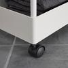 BADRUMSHYLLA SANDRO - vit, Modern, metall/plast (40/116/22cm) - Bessagi Home