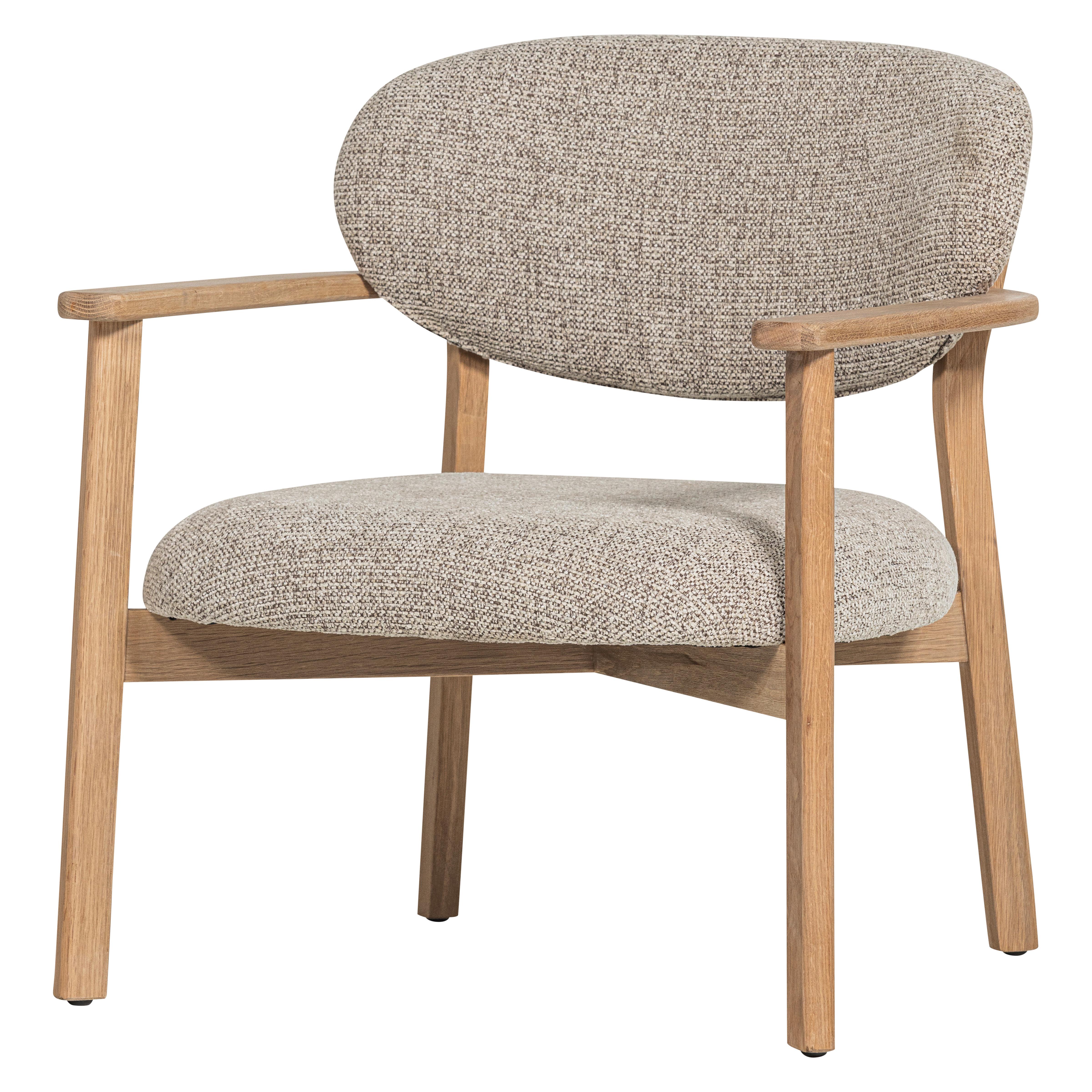 Sessel Udar Naturfarben - Naturfarben, Design, Holz/Textil (68/76/75cm) - Livetastic