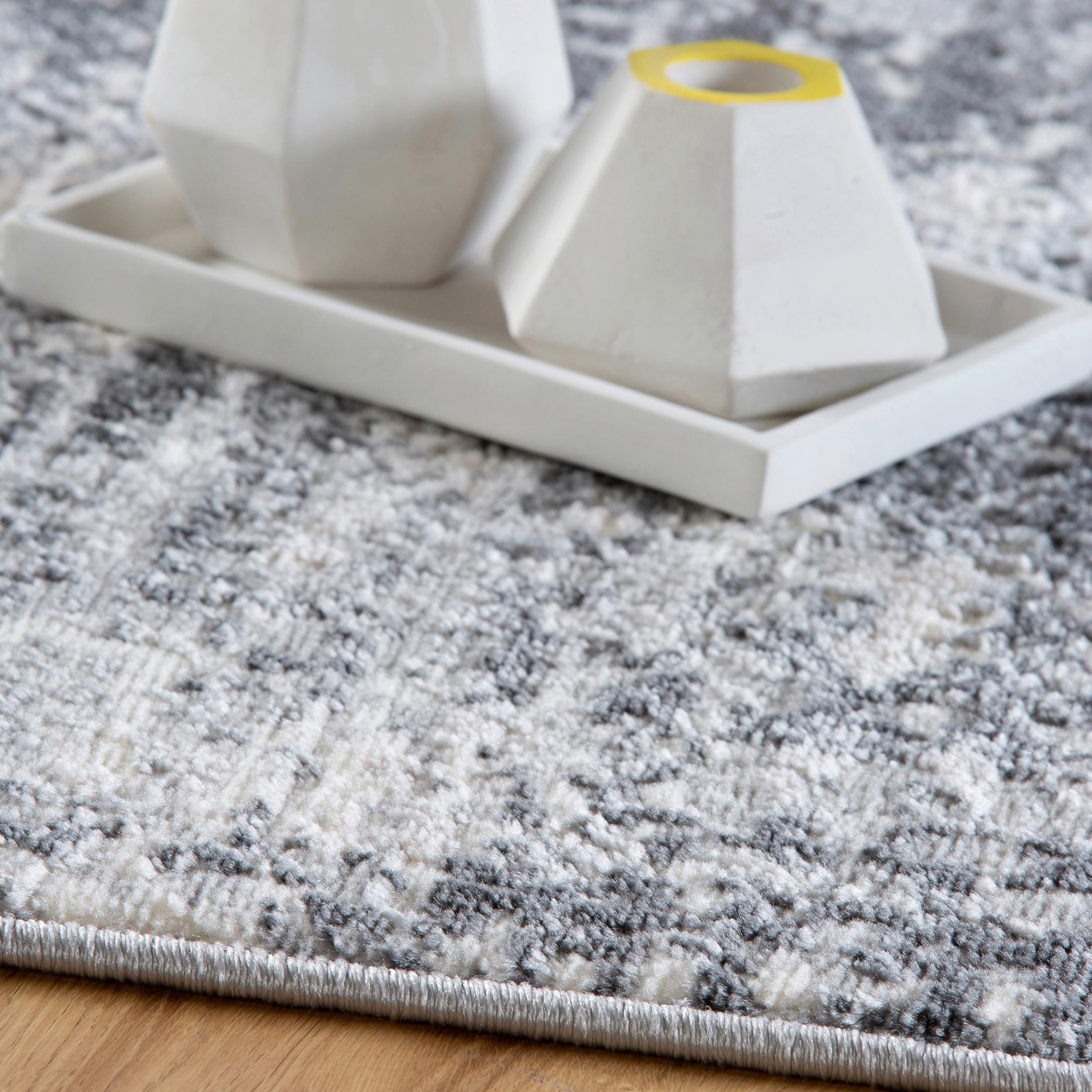 Webteppich My Salsa Grau ca. 80x150cm - Grau, Design, Textil (80/150cm) - Obsession