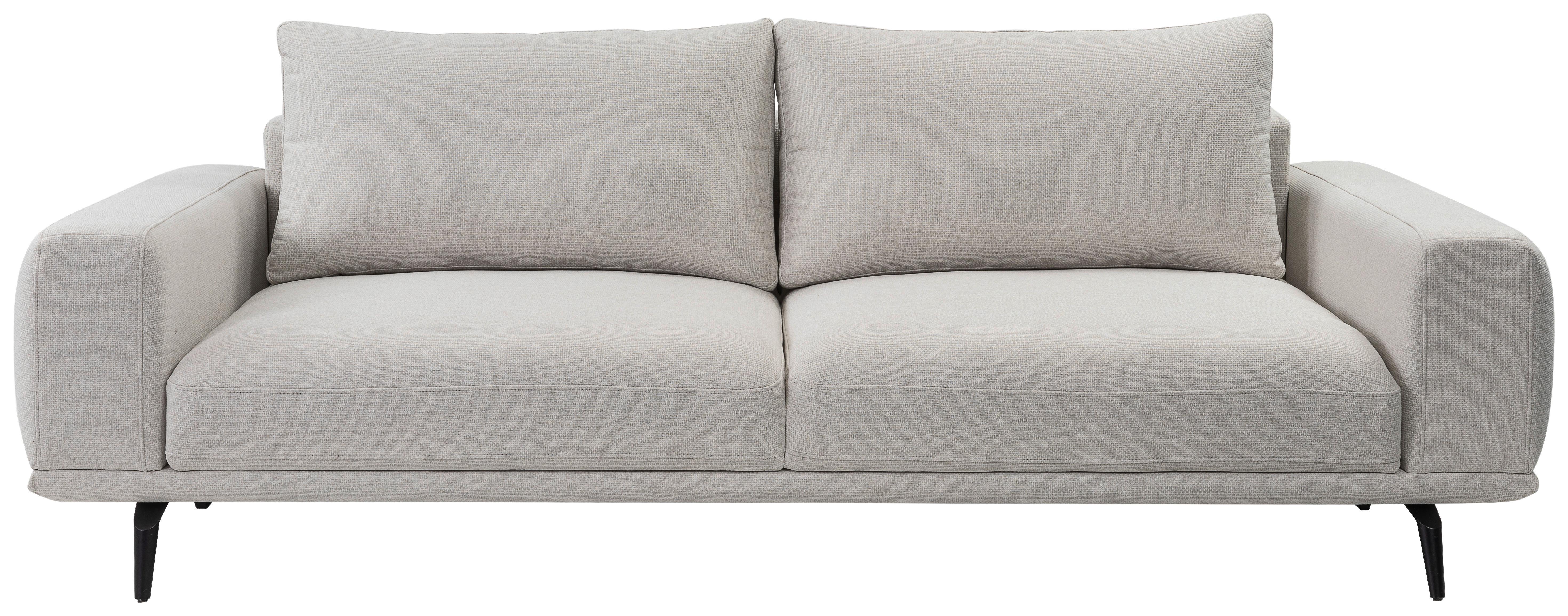 Canapea cu 3 locuri SELENE - crem, Modern, textil (242/89/115cm) - MID.YOU