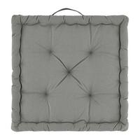 Pernă șezut înaltă Bo - gri, textil (40/40/6cm) - Mömax
