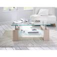 Couchtisch Glas Eichefarben - Eichefarben, MODERN, Glas/Holz (100/45/60cm) - Mömax modern living Couchtisch Glas Eichefarben - Eichefarben, MODERN, Glas/Holz (100/45/60cm) - Mömax modern living