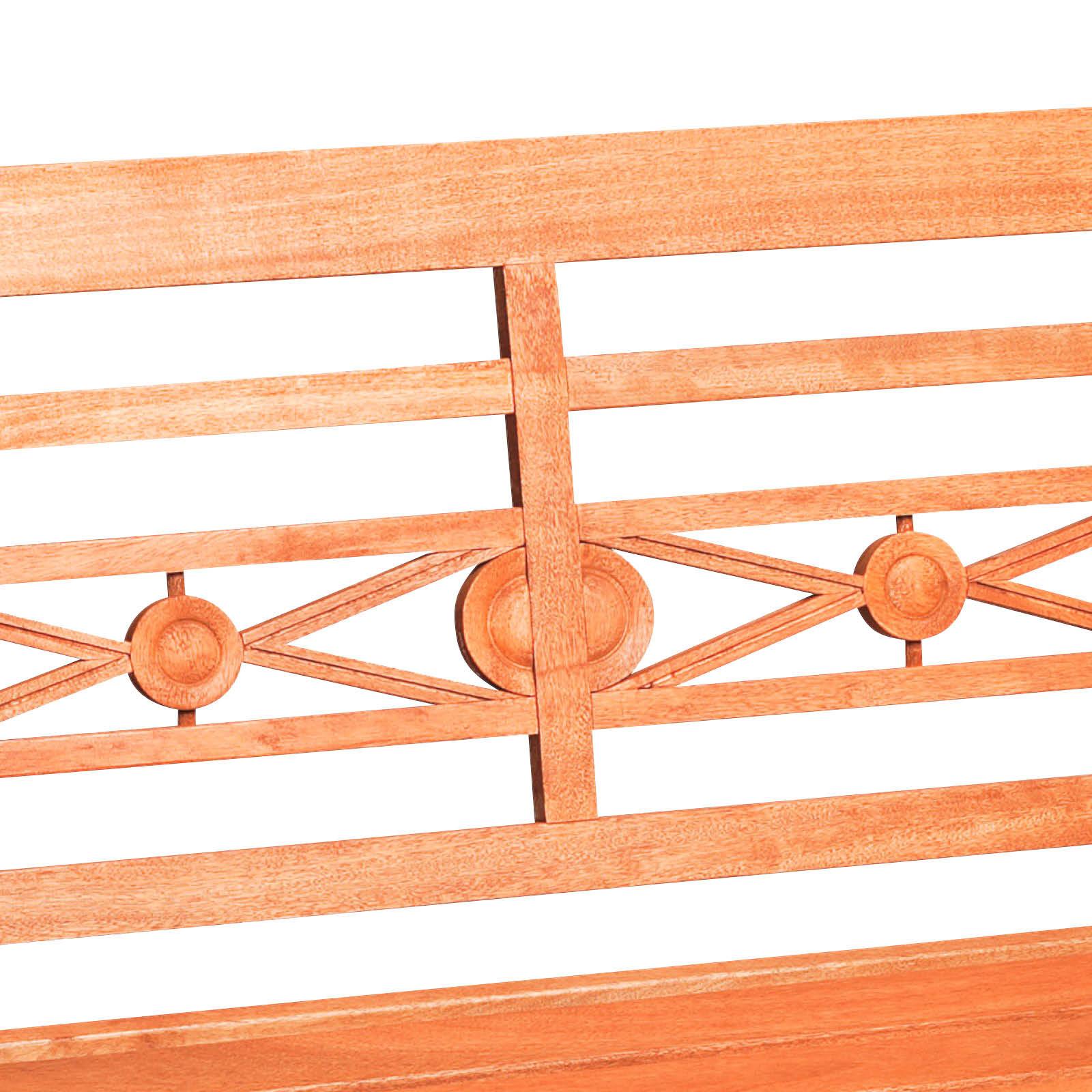 Gartenbank "Havanna" aus Eukalyptus, natur - Naturfarben, KONVENTIONELL, Holz (107/60/90cm) - Gardenson