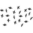 Wanddeko Birds in Schwarz - Schwarz, MODERN, Kunststoff - Mömax modern living Wanddeko Birds in Schwarz - Schwarz, MODERN, Kunststoff - Mömax modern living