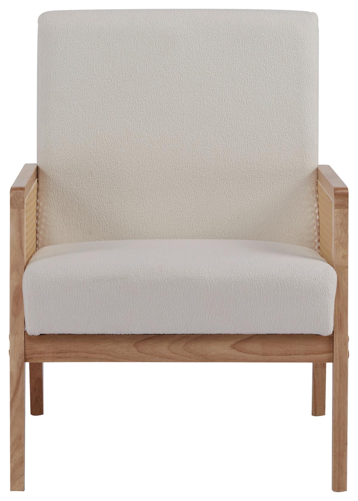 Fotelja Amelie - prirodne boje/bež, Konvencionalno, drvo/tekstil (68/85/78cm) - Mömax